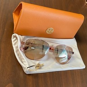 Tory Burch Aviator Sunglasses